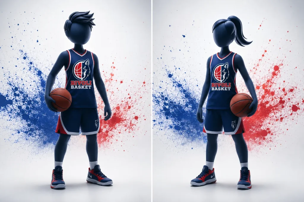 Giocatori Bambino e Bambina